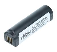 vhbw Replacement Battery compatible with Shure GLX-D24R/SM86, GLX-D4, GLX-D6 Digital Wireless System (1100mAh, 3.7V, Li-Ion)