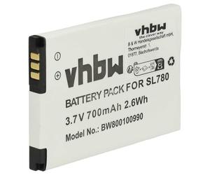 vhbw Replacement Battery compatible with Siemens Gigaset SL450, SL450A Go, SL450H, SL450HX Wireless Landline Phone (700mAh, 3.7V, Li-Ion)