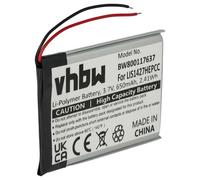 vhbw Replacement Battery compatible with Sony NWZ-E463, NWZ-E464, NWZ-S764 Wireless Headset Headphones (650mAh, 3.7V, Li-Polymer)