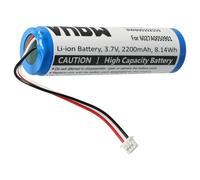 vhbw Replacement Battery compatible with TomTom Rider, 4GC01, 4K00.001, 4K00.13 GPS Navigation System Sat Nav (2200mAh, 3.7 V, Li-ion)