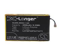 vhbw Replacement Battery compatible with Vodafone R212 Mobile Router Modem Hotspots (2500mAh, 3.7V, Li-polymer)