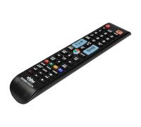 vhbw Replacement Remote Control compatible with Samsung UE46F5500, UE46F5570, UE46F6320, UE42F5370, UE42F5500, UE42F5570 TV, Television