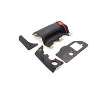 vhbw Replacement Rubber Grip Set compatible with Nikon D700 Camera - Self-Adhesive, 4-Part Kit (Front, Side, Thumb, Base), Blackblack