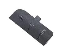 vhbw Replacement Terminal Cap compatible with Canon EOS 1300D, 1500D Camera Contact - PC, Remote Control, VIDEO OUT & DIGITAL, Rubber, Black