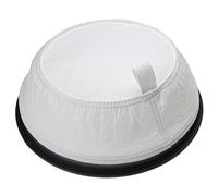 vhbw Sack Filter compatible with Nilfisk Saltix 10, VP300 Eco EU Dry Vacuum Cleaner, Vacuum Cleaner - Spare Filter, Black White