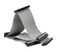 vhbw SCSI Flat Ribbon Cable for Connecting 5 SCSI Devices - Indoor Cable, 50 Pin, 50 cm