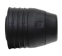 vhbw SDS Chuck Compatible with Bosch GBH 2-24 DF, GBH 2-24 DV, GBH 2-24DFR Screwdriver, Drilling Machine - 1.1 cm Internal Diameter Black