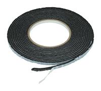 vhbw Sealing Tape Replacement for Siemens 00267971 for Hobs - 3 x 6 mm x 5 m, Self-Adhesive, Black