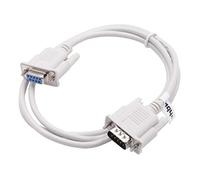 vhbw Serial Cable Converter RS-232, Connecting Cable for Computer & Peripherals - Cable, 130 cm, grey