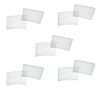 vhbw Set 10x Replacement Filter Sleeves compatible with Dirt Devil Centrino Cleancontrol M2009-2, M2009-1 Vacuum Cleaner - Filter Protection White