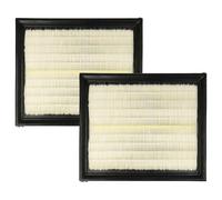 vhbw Set 2x Filter compatible with Festool CTL 48 E AC, HF-CT26, CTL 26 E AC, CTL 36 E AC, CT AC, HF-CT36, HF-CT48 Vacuum Cleaner - Main Filter