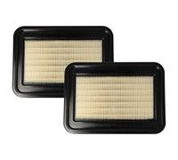vhbw Set 2x Flat-Fold Filter compatible with Nilfisk VHS 40, 42 M-H Vacuum Cleaner - Pleated Filter Element