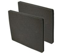 vhbw Set 2x Replacement Filters compatible with AEG AJM68FD1 (903151702) Vacuum Cleaner - Exhaust Filter (Sponge Filter) Black