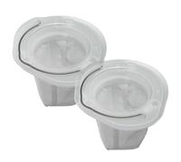 vhbw Set 2x Replacement Filters compatible with Black & Decker Dustbuster DVJ320J-QW Handheld Vacuum Cleaner - Dust Filter