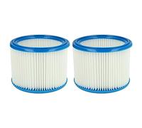 vhbw Set 2x Replacement Filters compatible with Festool SRM 45 LE, SRM 70 LE-EC Vacuum Cleaner - Cartridge Filter