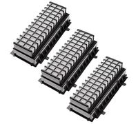 vhbw Set 3x Filters compatible with Bosch BGS5SIL66C, BGS5SILM1 Vacuum Cleaner - HEPA Filter, Allergy Filter