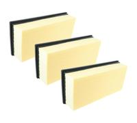 vhbw Set 3x Flat-Fold Filter compatible with Kärcher NT 65/2 Tact² Tc Industrial Vacuum Cleaner - Pleated Filter Element