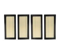 vhbw Set 4x Filter compatible with Festool FE-VCP 300 L+M Vacuum Cleaner - Main Filter