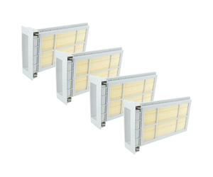 vhbw Set 4x Filter Replacement for Festool HF-CT COMP, 204200 Filter for Vacuum Cleaner - Main Filter