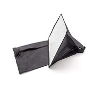 vhbw Soft Box Flash Diffuser compatible with Canon Speeddlite 220EX, 380EX, 300EZ, 320EX, 270EX Flash, Camera - plastic Black, 22 x 32 cm