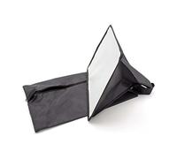 vhbw Soft Box Flash Diffuser compatible with METZ Mecablitz 76, 64, 70 Flash, Camera - plastic Black, 22 x 32 cm