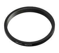 vhbw Step-Down Ring Adapter from 49 mm to 46 mm for Camera Lens - Filter Adapter, metal