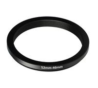vhbw Step-Down Ring Adapter from 52 mm to 46 mm for Camera Lens - Filter Adapter, metal, Black