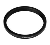 vhbw Step-Down Ring Adapter from 52 mm to 48 mm for Camera Lens - Filter Adapter, metal, Black