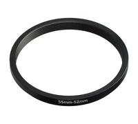 vhbw Step-Down Ring Adapter from 55 mm to 52 mm compatible with Agfa Agfaphoto Camera Lens - Filter Adapter, metal
