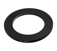 vhbw Step-Down Ring Adapter from 72 mm to 49 mm for Camera Lens - Filter Adapter, metal, Black