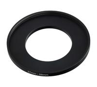 vhbw Step-Up Ring Adapter of 37 mm to 58 mm for Camera Lens - Filter Adapter, metal, Black