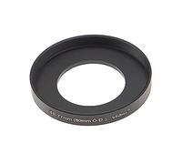 vhbw Step-Up Ring Adapter of 48 mm to 77 mm compatible with matte box 80 mm O.D. - Filter Adapter, Aluminium, Matt Black