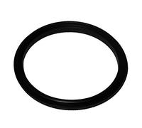 vhbw Step-Up Ring Adapter of 49 mm to 52 mm for Camera Lens - Filter Adapter, metal, Black