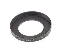 vhbw Step-Up Ring Adapter of 52 mm to 77 mm compatible with matte box 80 mm O.D. - Filter Adapter, Aluminium, Matt Black