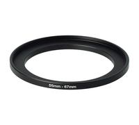 vhbw Step-Up Ring Adapter of 55 mm to 67 mm for Camera Lens - Filter Adapter, metal, Black