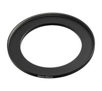 vhbw Step-Up Ring Adapter of 62 mm to 82 mm for Camera Lens - Filter Adapter, metal Black