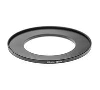 vhbw Step-Up Ring Adapter of 62 mm to 95 mm for Camera Lens - Filter Adapter, Aluminium (Anodised), Matt Black