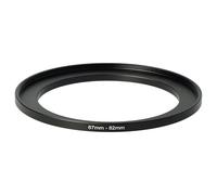 vhbw Step-Up Ring Adapter of 67 mm to 82 mm for Camera Lens - Filter Adapter, metal Black