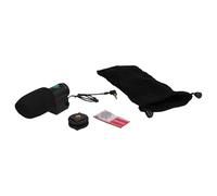 vhbw Stereo Microphone compatible with Pentax K-3, Q-S1, K-7, K-50, Q7, Q10, K-S2 Camera - External Microphone