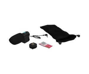 vhbw Stereo Microphone compatible with Pentax K-3, Q-S1, K-7, K-50, Q7, Q10, K-S2 Camera - External Microphone