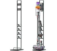 vhbw Storage Stand compatible with Dyson V15 Detect Absolute, V15 Detect Complete, V6 Handheld Vacuum Cleaner - Dark Grey
