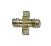 vhbw Tripod Screw Adapter 1/4" Outer Thread to 1/4" tripod thread - Converter, Connector, Gold