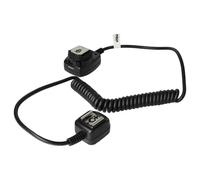 vhbw TTL Cable Replacement for Olympus FL-CB05 for Camera, External Flash - Sync Cable, Extendable to 100cm