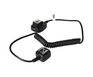 vhbw TTL Cable Replacement for Olympus FL-CB05 for Camera, External Flash - Sync Cable, Extendable to 100cm