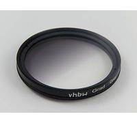 vhbw Universal Graduated Colour Filter for Camera Lenses with 77mm Filter Thread - Grey Lens Filter