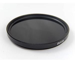 vhbw Universal Infrared Filter 950nm for compatible with Digital Camera Lenses with 40.5mm Filter Thread - Circular IR-Filter, Black