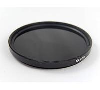 vhbw Universal Infrared Filter 950nm for compatible with Digital Camera Lenses with 58mm Filter Thread - Circular IR-Filter, Black