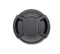 vhbw Universal Lens Cap 105 mm for Camera, DSLR - Plastic, Black, with Inner Handle