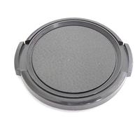 vhbw Universal Lens Cap 46 mm for Camera, DSLR - Plastic, Black, with Side Handle