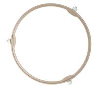 vhbw Universal Microwave Roller Ring Support 18.5 cm for Various Microwave Ovens e.g. Compatible with Bosch & Many Other Brands White